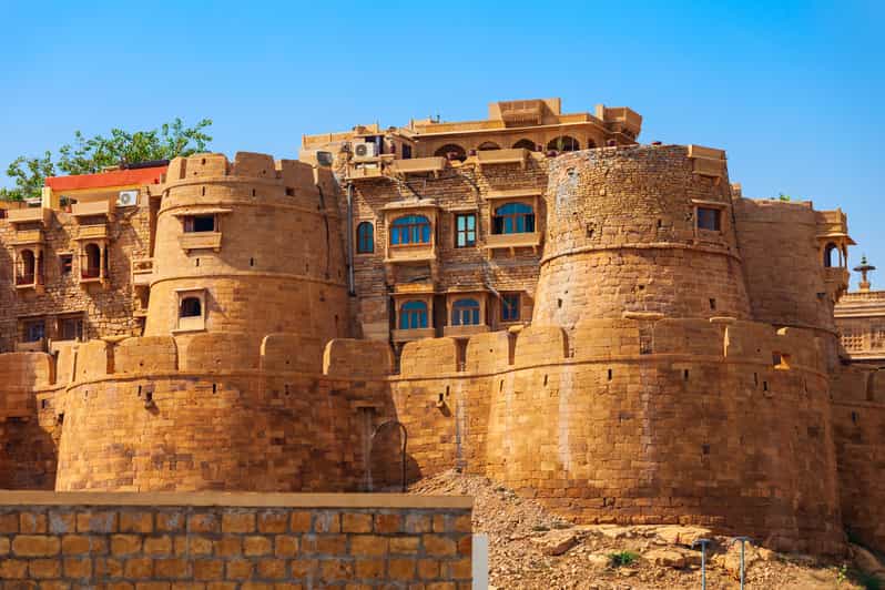Jaisalmer Private Stadtrundfahrt mit Kamelsafari in der Wüste