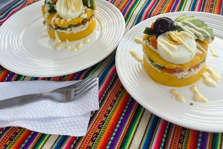 利马 - 米拉弗洛雷斯：秘鲁烹饪课程、皮斯科酸酒与热带水果利马 - 米拉弗洛雷斯：秘鲁烹饪课程、皮斯科酸酒和热带水果