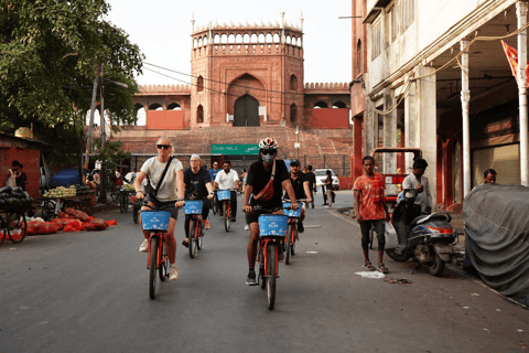 Old Delhi Bike Tour Morning 4 Hours: Delhi By Cycle Regular Tour: Old Delhi Cycle Tour