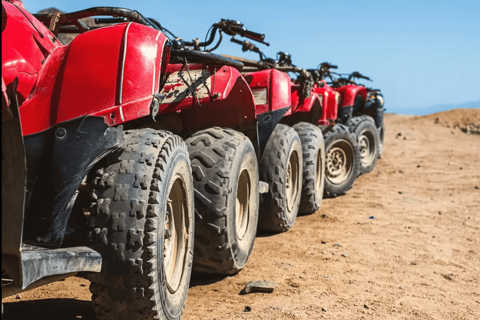 Sharm El-Sheikh: Sunrise ATV & Ras Mohammed Allah Gate Tour 2 Person ( 1 DBL QUAD ) + Allah Gates Entrance