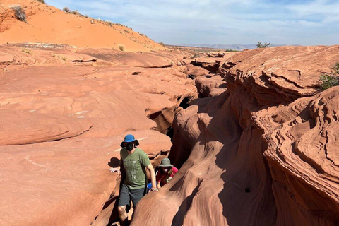 From Las Vegas: Lower Antelope Canyon & Horseshoe Bend Tour Select corresponding pick-up time according to location list