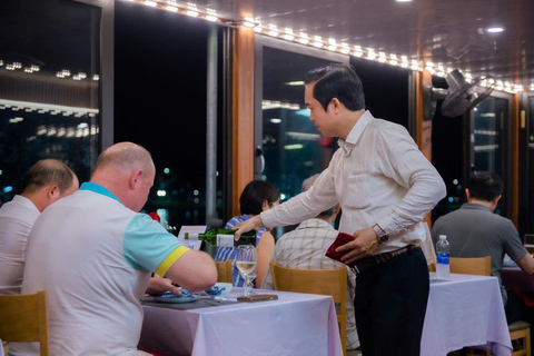 Hue: Royal Dinner Cruise on Perfume River & Live CaHue Music Royal Dinner Cruise with Hotel Pickup
