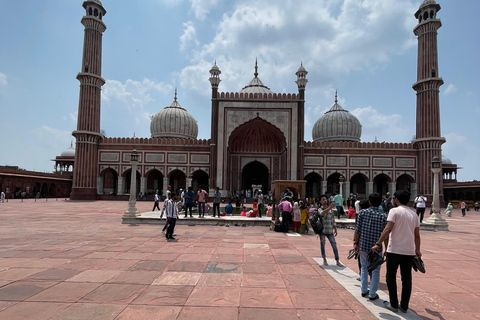 From Delhi Airport: Layover Guided Old &amp; New Delhi TourFull Day New &amp; Old Delhi Tour With Car, Guide &amp; Entry Fees