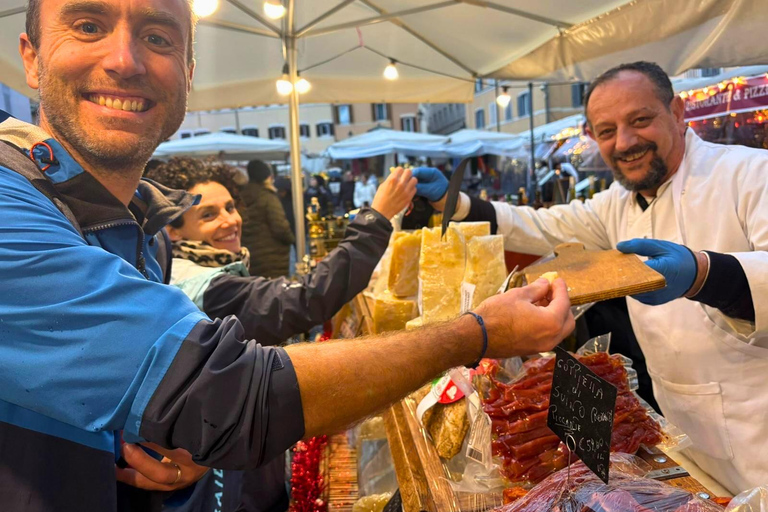 Rome: Food tasting tour in Trastevere Food tasting tour in English