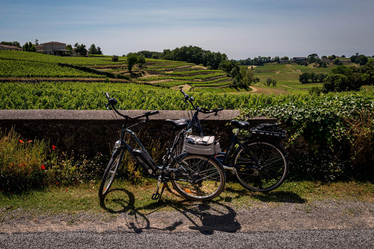 Saint Emilion Halbtagestour mit Ebike und Wein und Picknick