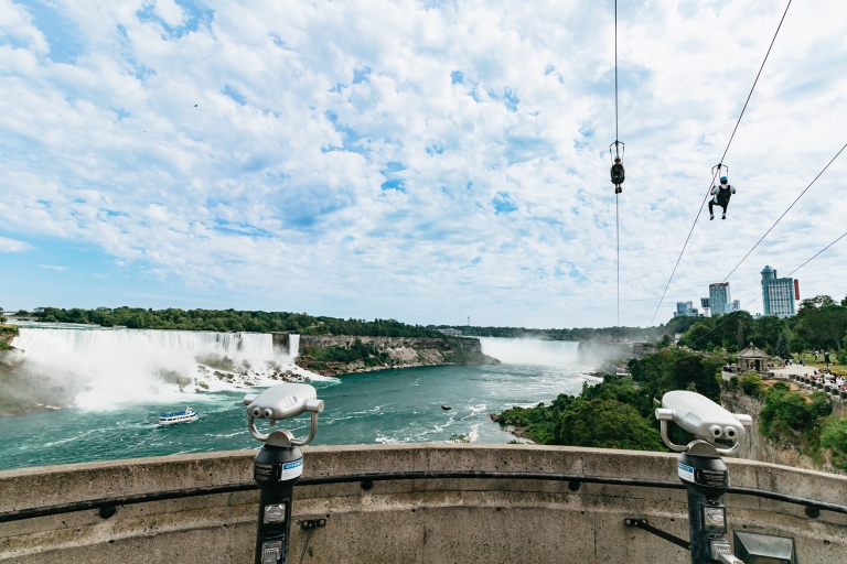 Niagara Falls w Kanadzie: tyrolką do wodospadówBilet ogólny na tyrolkę