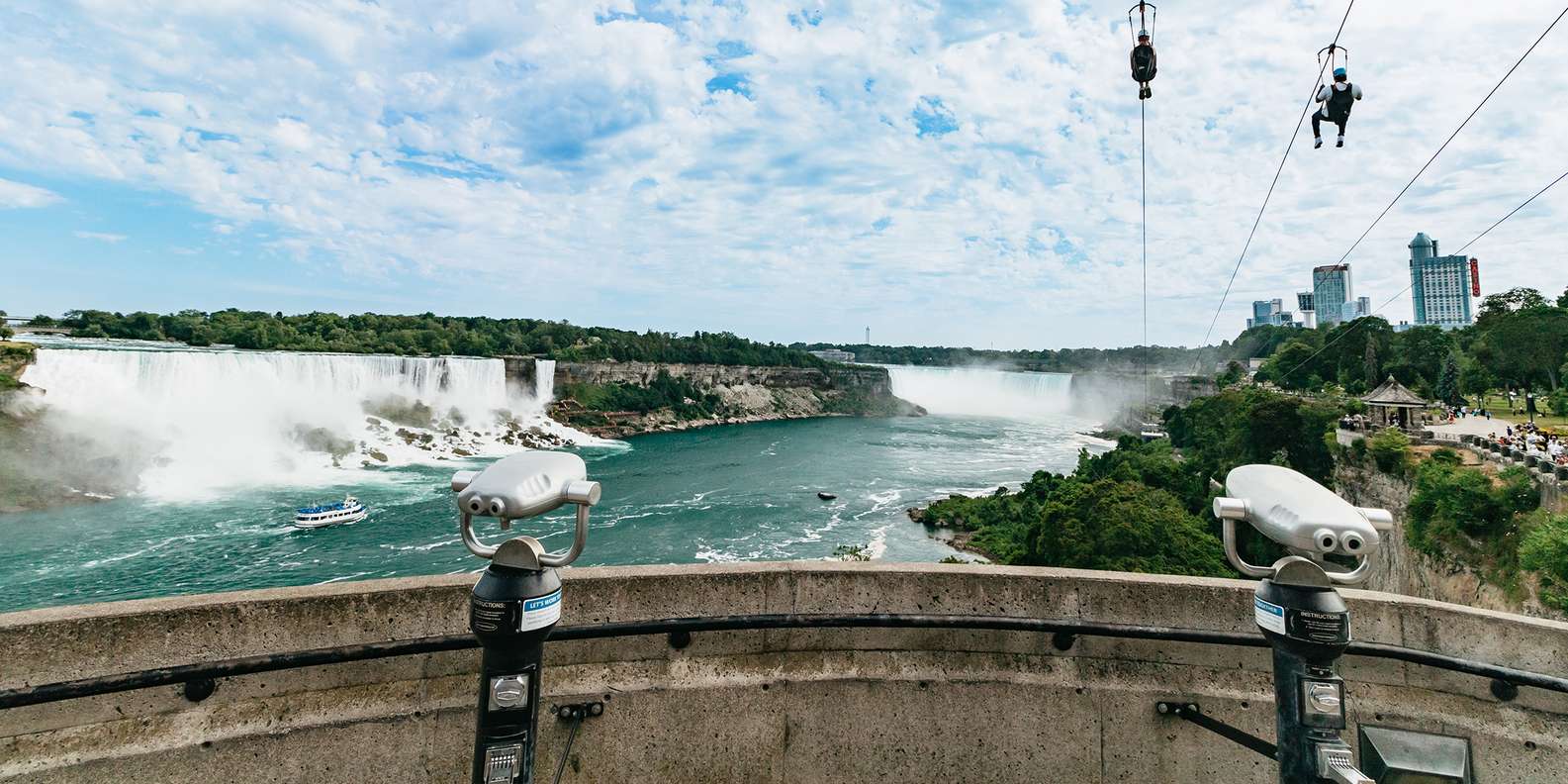 Niagara Falls, Canada: Zipline to The Falls