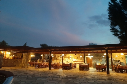 Paphos/Limassol: Dagtrip ezelboerderij met lunch en proeverijenOphaalservice vanuit Agios Tychon, Limassol en Mesa Geitonia
