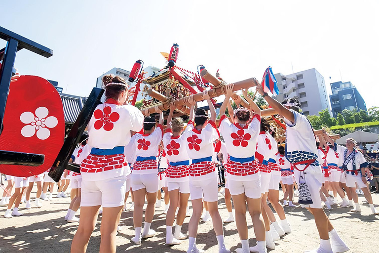 From Osaka/Kyoto: Tenjin Matsuri Fireworks&Yukata Experience From Osaka (Men's Yukata Experience)
