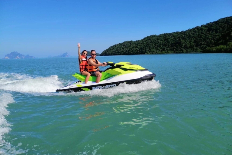 Phuket Jet Ski Tour zu den 7 Inseln inklusive Abholservice4 Stunden Jet Ski Tour