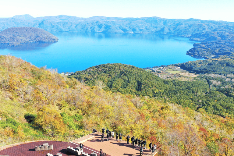 Noboribetsu: Jigokudani &amp; Toya Tour de 1 día desde SapporoPlan con tickets de entrada