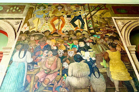 Mexico : visite guidée à pied des fresques murales de Diego Rivera