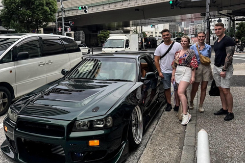 【R34】Tokyo：Private Daikoku tour in Modified R34 Midnight Umihotaru Tour