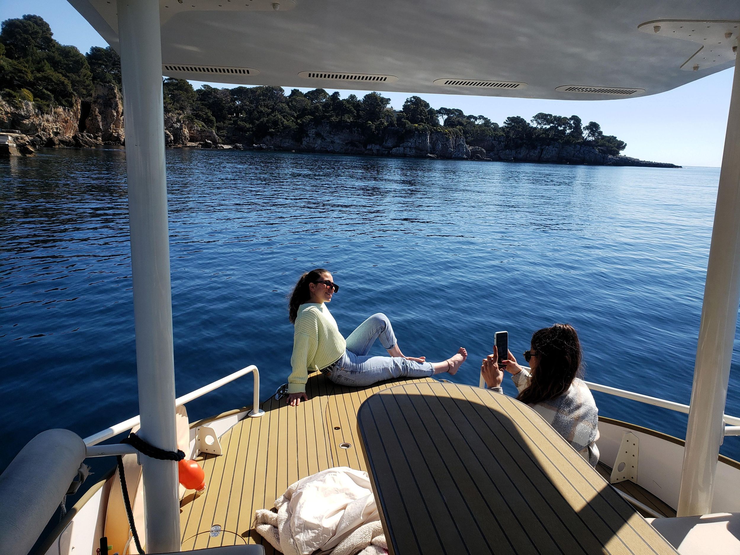 Ab Juan les Pins: Private Solarboot-Kreuzfahrt an der Côte d'Azur
