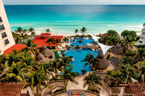 Privat transfer från GR Solaris Cancun till CUN flygplats