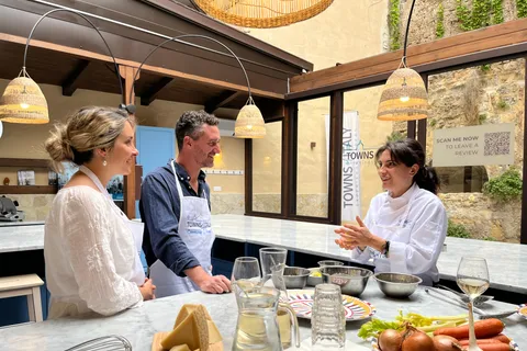 Palermo: Pasta and Gelato Making Class with Dinner and Wine
