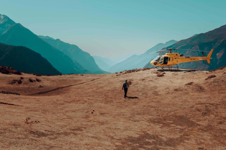 Wycieczka helikopterem do bazy pod Everestem ze śniadaniem