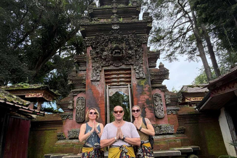 Ubud :Waterfalls, Water Temple & Rice Terrace – Private Tour Ubud: Waterfalls, Rice Terrace water Temple all included