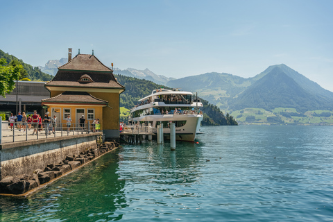 Vitznau: Train Tickets and Rigi Mineral Baths Day Ticket