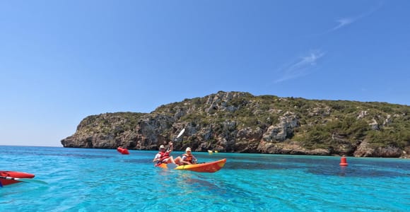 Menorca Kayaking: Cave Tour Xpress + GoPro Session