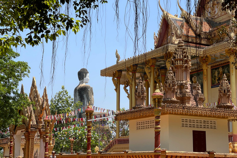 Battambang: Bamboetrein en vleermuizengrot vanuit Siem Reap