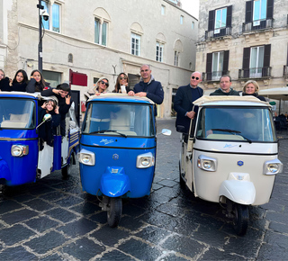 Tuktuktours in Syracuse, Italië