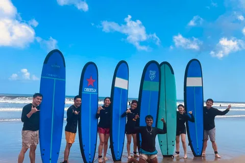 Bali: Seminyak Beach Surf Lesson Experience 2 Hour