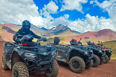 From Cusco: Ausangate Glaciers & Lakes ATV Adventure 1 ATV per Person (Single Driver)
