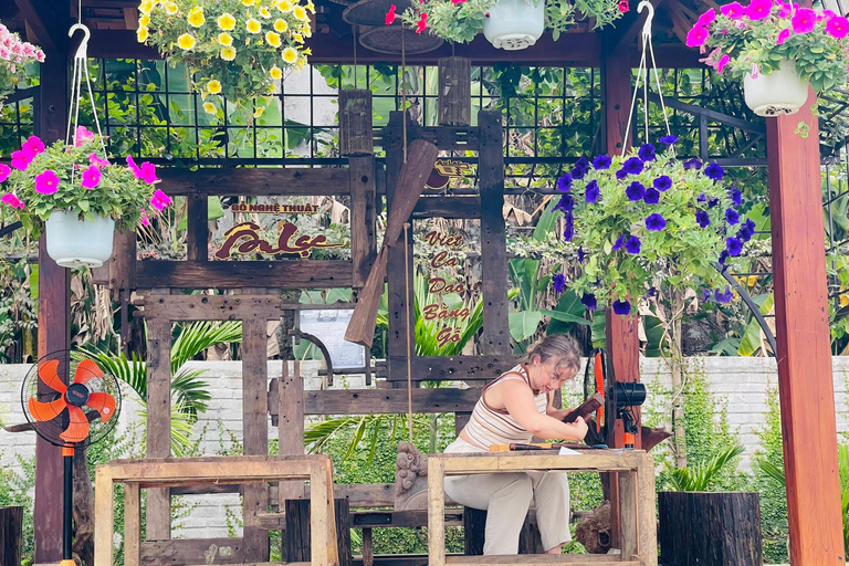 Hoi An : 3 heures de cours de sculpture sur bois avec un artiste local