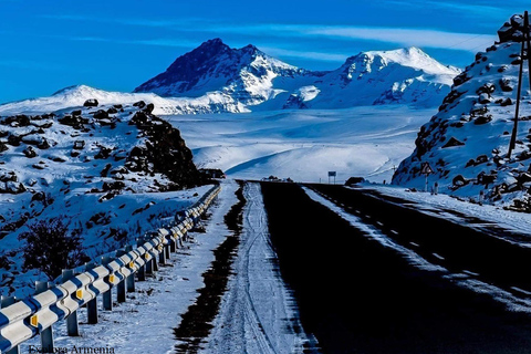 Viagem de 1 dia privada: Aragats, Saghmosavank e Monumento do Alfabeto