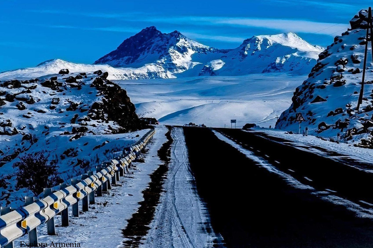 Prywatna wycieczka 1-dniowa: Aragats, Saghmosavank i pomnik alfabetu