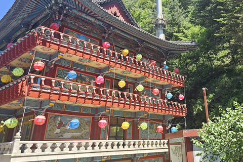 Danyang Tour: Guinsa Tempel &amp; Bobaljae &amp; Cheongpung KabelbaanVertrek vanaf Myeongdong Station Exit 3