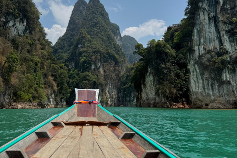 From Khao Lak: Private 3-Day Cheow Lan Lake & Khao Sok