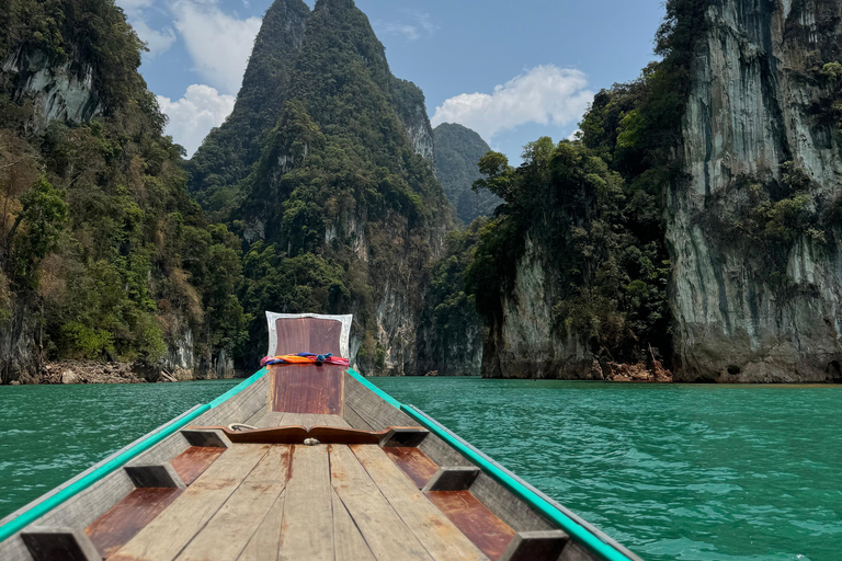 From Khao Lak: Private 3-Day Cheow Lan Lake & Khao Sok