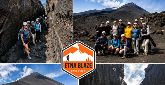 Mount Etna: Trekking at 3,000 m, pick-up from Taormina to the base of the summit craters