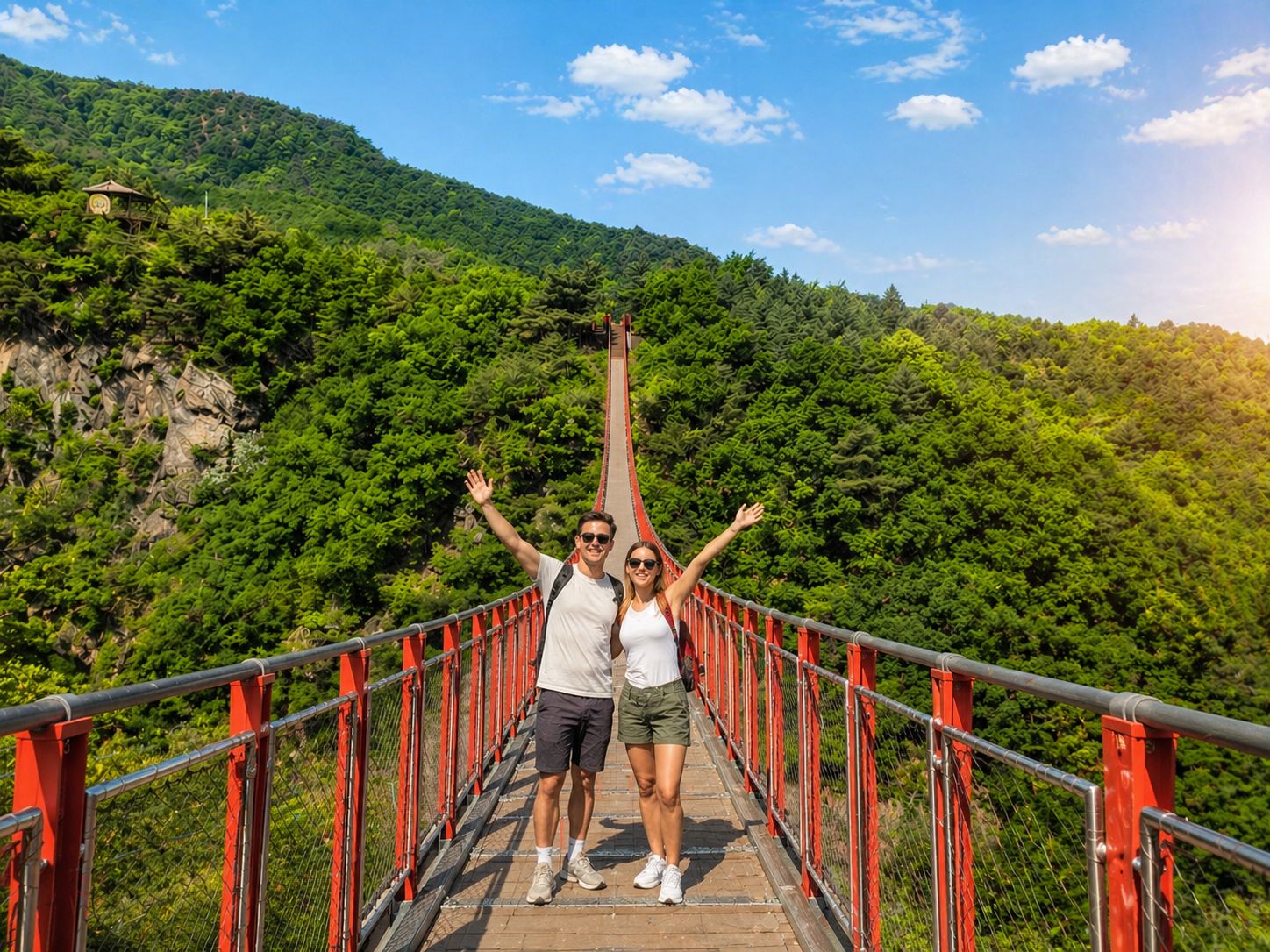 Seoul: DMZ-Tour in Kleingruppe mit Hängebrücke