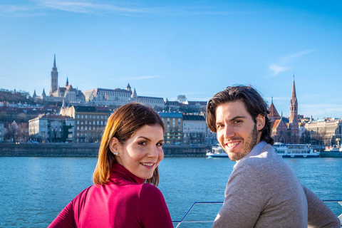 Budapest: Danube Cruise with Audioguide & Panorama Terrace Cruise with Welcome Drink