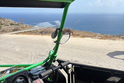 Malta: Self-Drive Buggy Tour with Lunch and Boat Transfer Self-Drive Buggy for 1 Driver