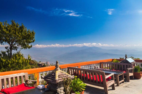 Katmandu: excursão ao nascer do sol em Nagarkot com serviço de busca no hotel