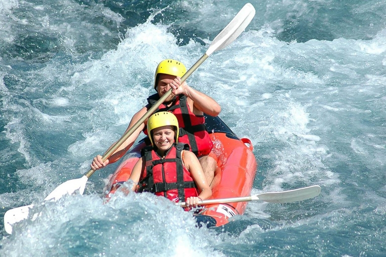 Koprulu-kloof: dagtour met raften en kanotochtVanuit Antalya: raften & kanoën Koprulu-kloof