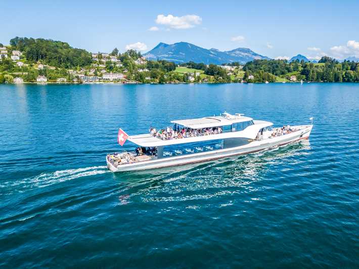 Lucerna: crociera di 1 ora su yacht panoramico