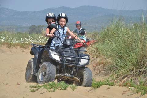 Kusadasi: Quad & Buggy Safari at Pamucak Beach Family Buggy For 3 Person