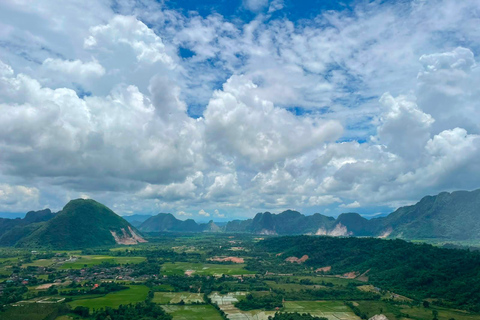 Vang Vieng: Nam Xay Top View, Blue Lagoon & Cave Tour