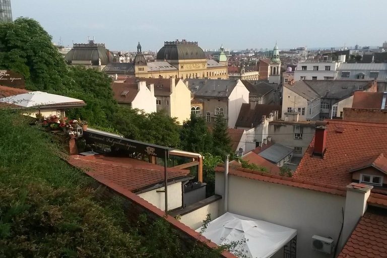 Spaziergang durch Zagreb am Nachmittag