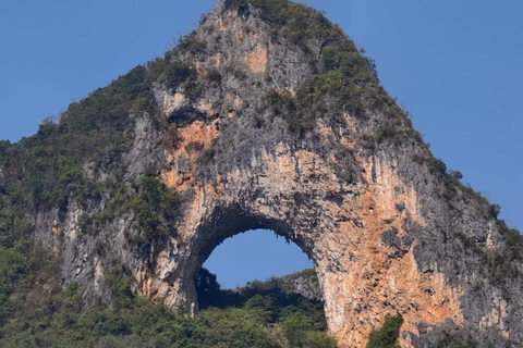 Guilin: Crown Cave, Yulong River Bamboo Rafting, Moon Hill