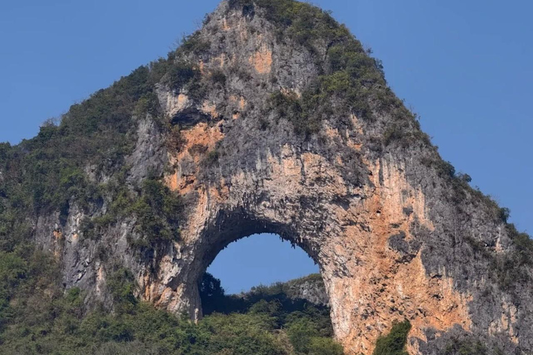 Guilin: Crown Cave, Yulong River Bamboo Rafting, Moon Hill