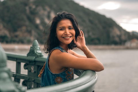 Foto di strada nelle vie più belle di Budapest