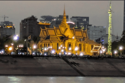 Phnom Penh: Mekong Sunset Cruise & City by Night Tour