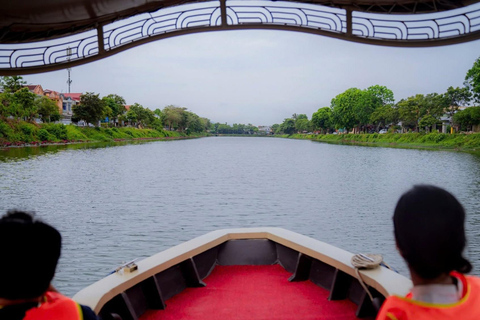 Hue: Perfume River & Hidden Canals Electric Boat Cruise Evening Perfume River Cruise