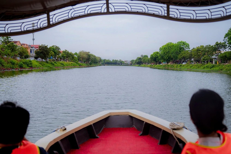 Hue: Perfume River & Hidden Canals Electric Boat Cruise Evening Perfume River Cruise